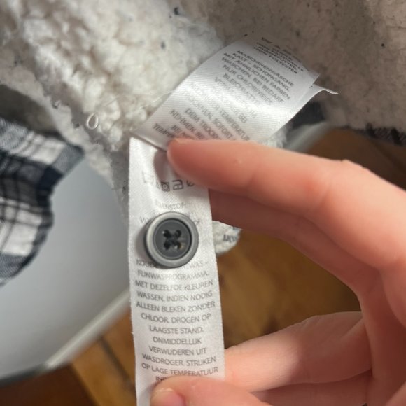 Telluride 100% Cotton Fleece Lined Flannel Button Up Jacket Mens Sz XL BLK/WHITE - Picture 3 of 13